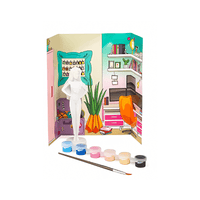 Wholesale Barbie Paint Your Own Set - Straight Hair - (Case of 10)