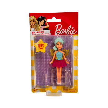 Wholesale Barbie Mini Make Believe Doll - Ballerina Blue Hair - (Case of 8)