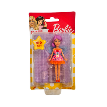 Wholesale Barbie Mini Make Believe Doll - Fairy Purple Hair - (Case of 8)