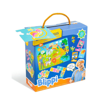 Blippi My First 3 In 1 Puzzle Set