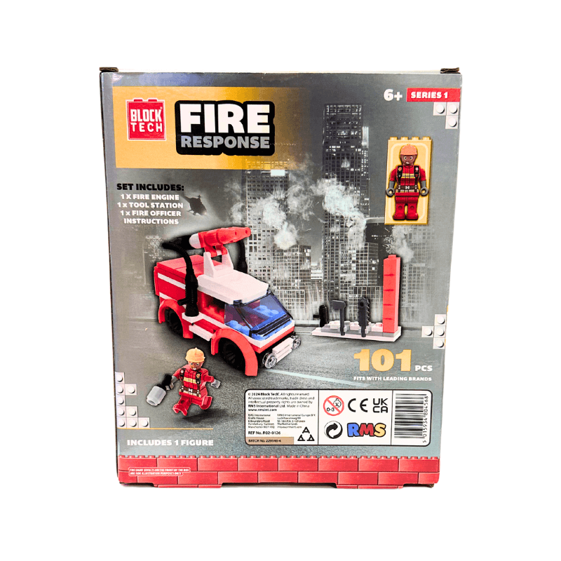 Block Tech Fire Response 101pcs – PoundFun™