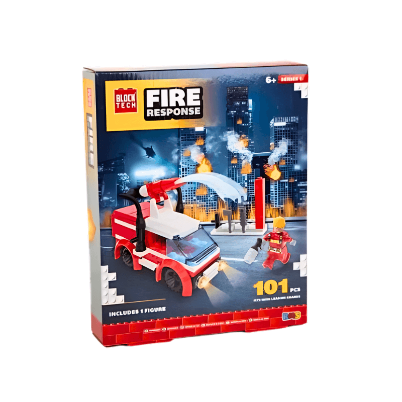 Block Tech Fire Response 101pcs – PoundFun™