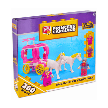 Block Tech Princess Carriage Set - 260 Pieces