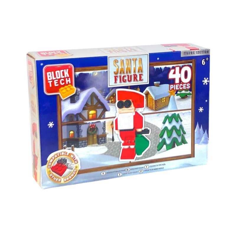 Block Tech Santa Figure