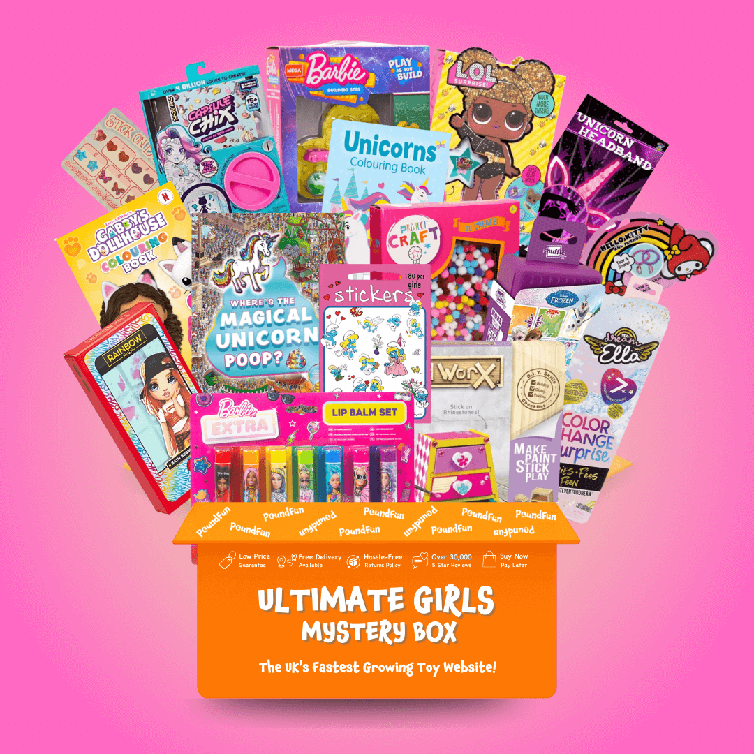 Ultimate Girls Mystery Toy Box - RRP Over £60 – PoundFun™
