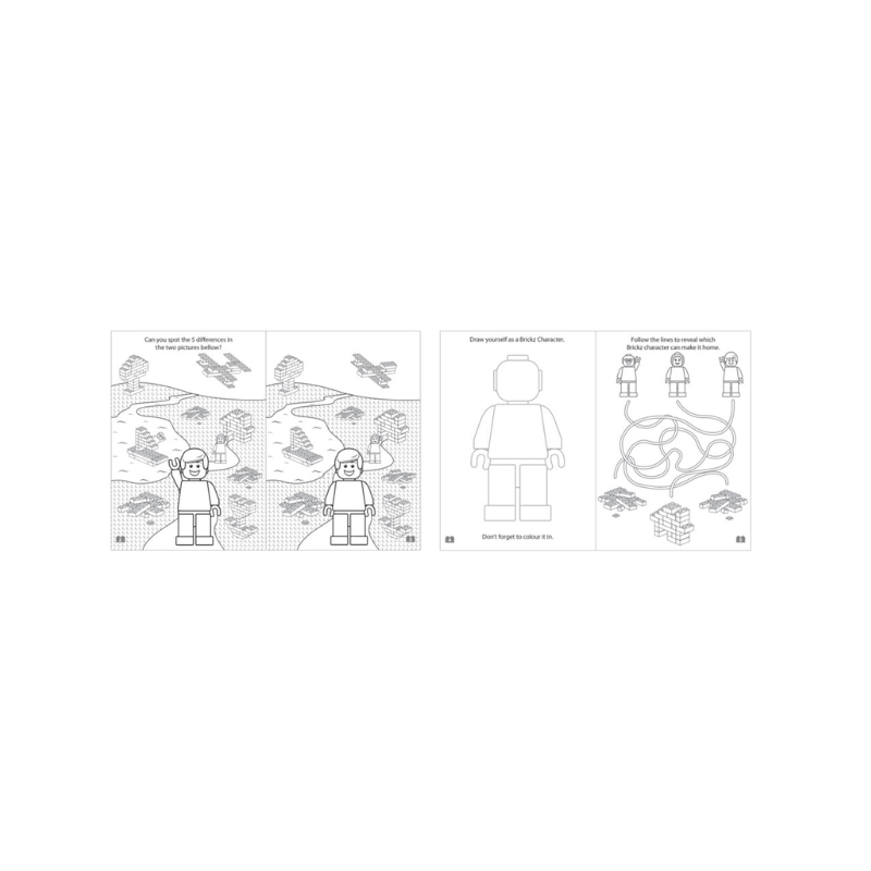 Wholesale Building Blocks Puzzle Book - (Case of 36)