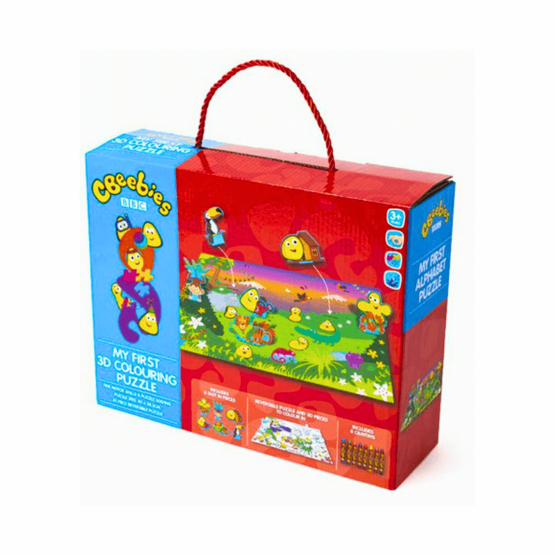 CBeebies My First 3D Colouring Puzzle โ PoundFun