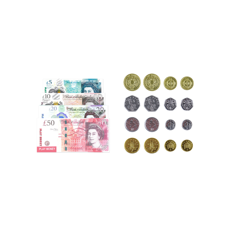 Wholesale Children's Educational Play Money - (Case of 12)