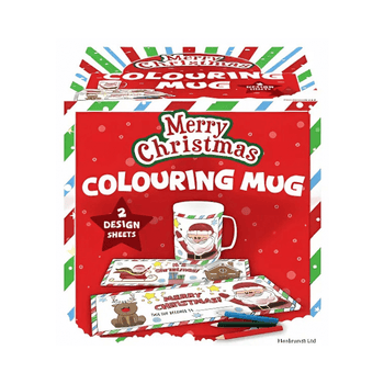Wholesale Christmas Colouring Mug - (Case of 12)