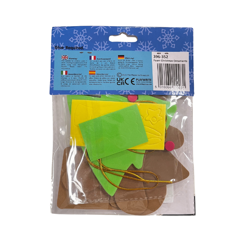 Christmas Foam Ornaments