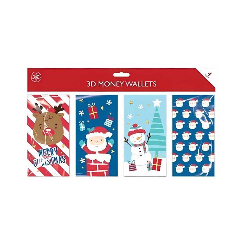 Christmas Money Wallet Reindeer & Characters
