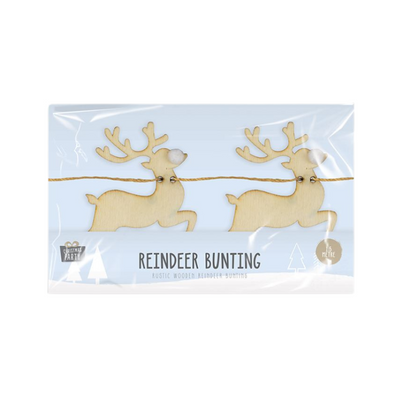 Wholesale Christmas Reindeer Bunting - (Case of 150)