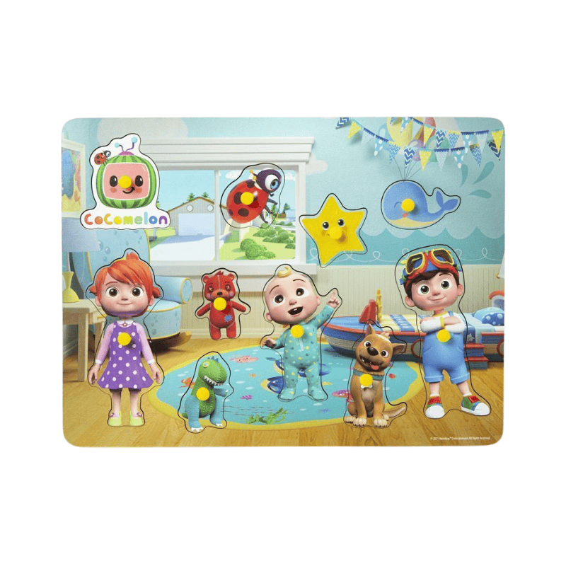 Cocomelon Character Peg Board
