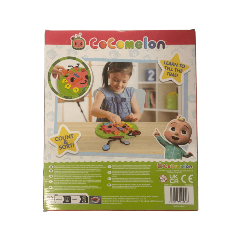 Cocomelon Shape And Sort Learning Clock