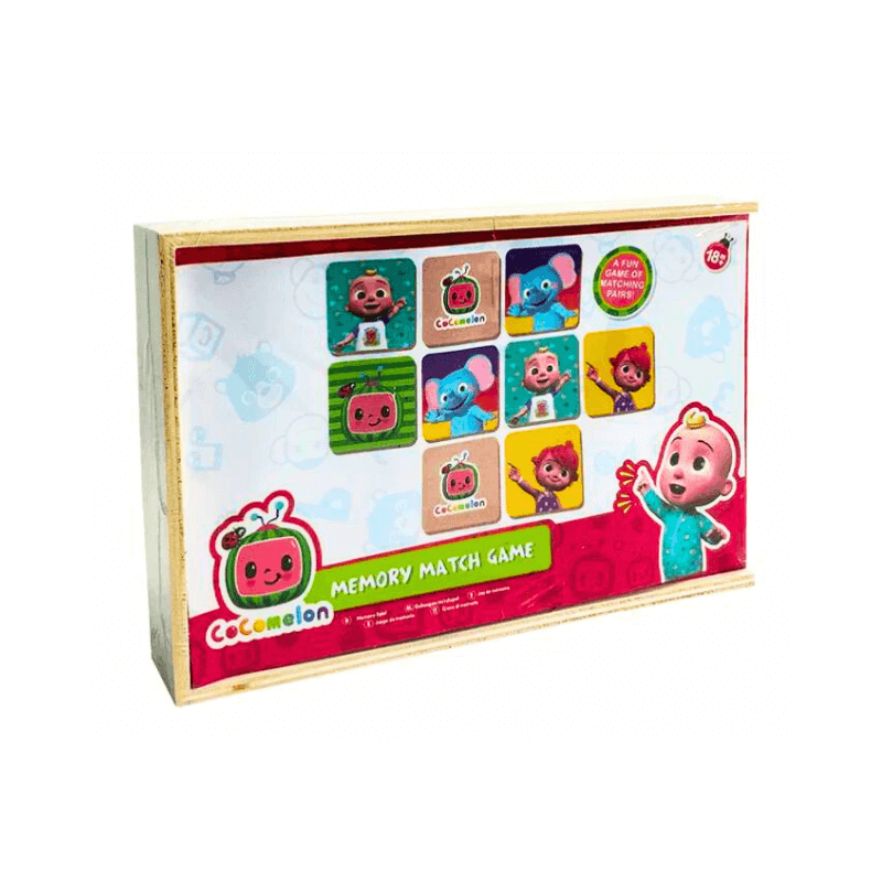 Cocomelon Wooden Memory Match Game