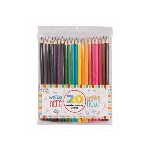 20 Assorted Colouring Pencils