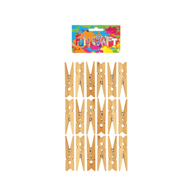 Wholesale Wooden Craft Pegs - (Case of 12)