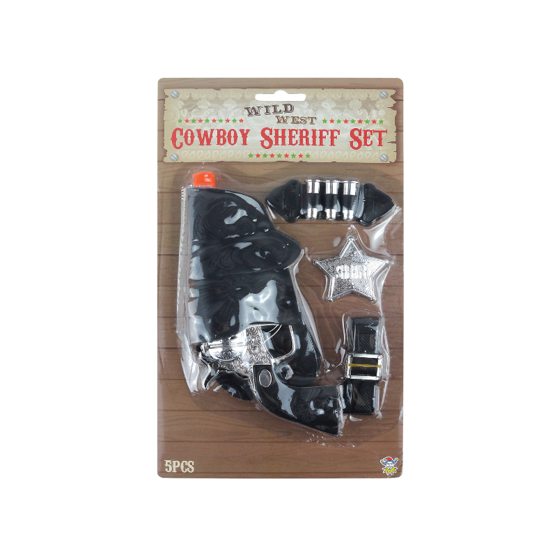 Wholesale Wild West Cowboy Sheriff Set - (Case of 8)