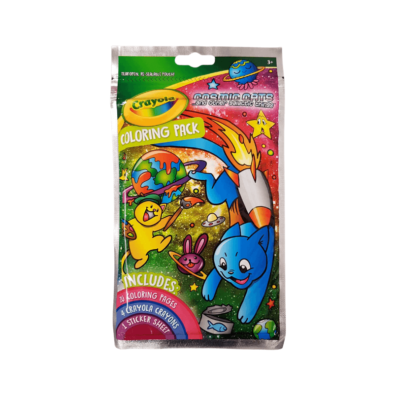 Crayola Cosmic Cats Colouring Pack