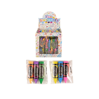 Mini Eraser Crayons