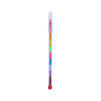 Wholesale Crayon Stacker Pen - (Case of 24)