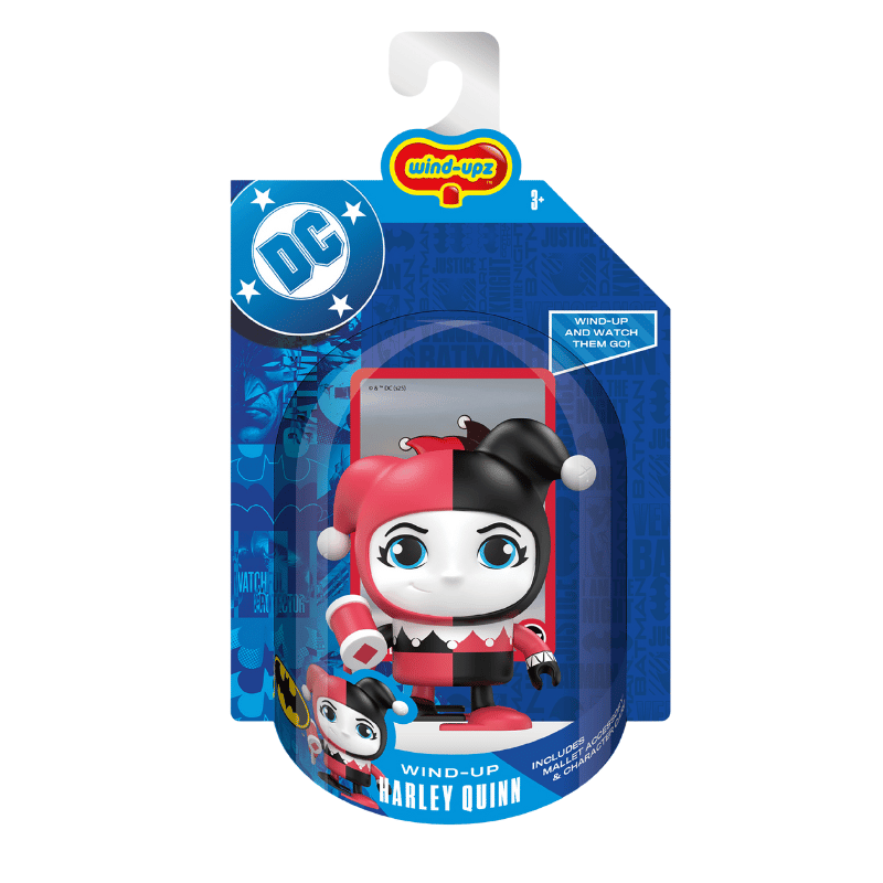 Wholesale DC Comics Harley Quinn Wind-Upz - (Case of 6)