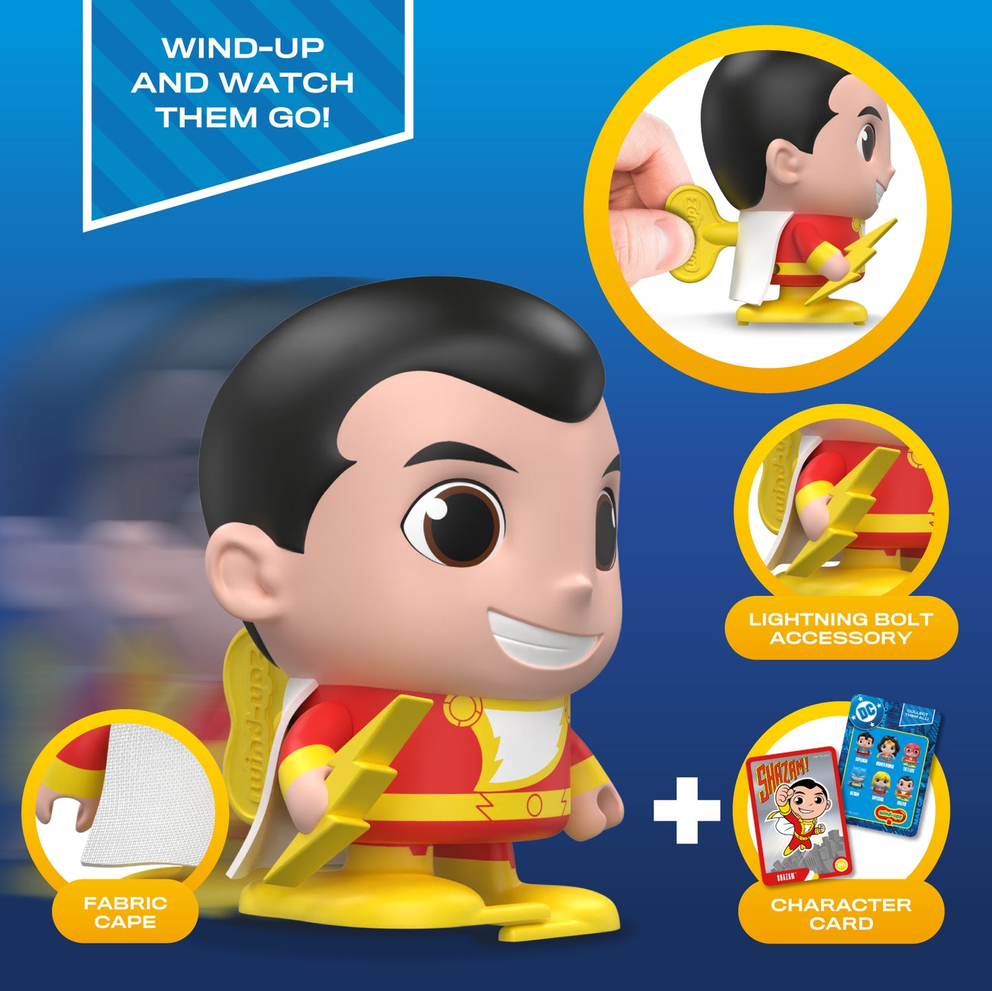 DC Comics Shazam Wind-Upz