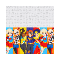 Wholesale Large DC Super Hero Girls Party Tablecloth - (Case of 12)