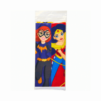Wholesale Large DC Super Hero Girls Party Tablecloth - (Case of 12)
