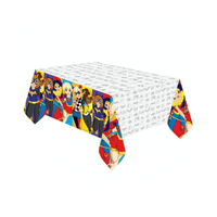 Wholesale Large DC Super Hero Girls Party Tablecloth - (Case of 12)