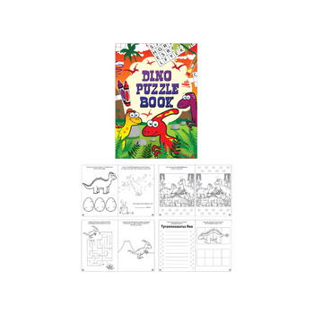 Dino Puzzle Book