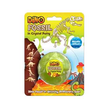 Wholesale Dinosaur Fossil Metallic Putty - (Case of 16)