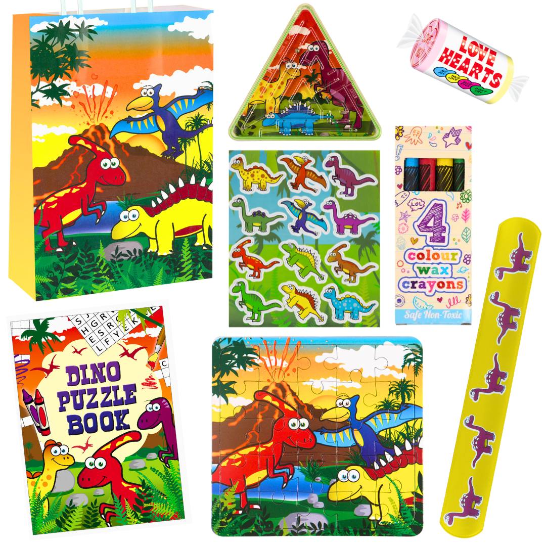 Dinosaur Theme Pre-Filled Party Bag