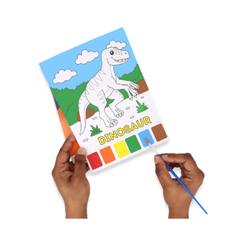 Dinosaur Water Colouring Paint Set