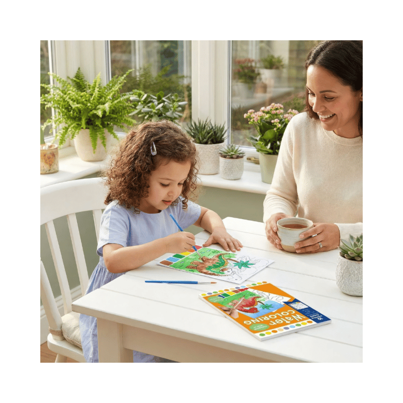 Dinosaur Water Colouring Paint Set
