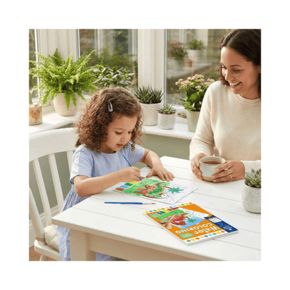 Dinosaur Water Colouring Paint Set