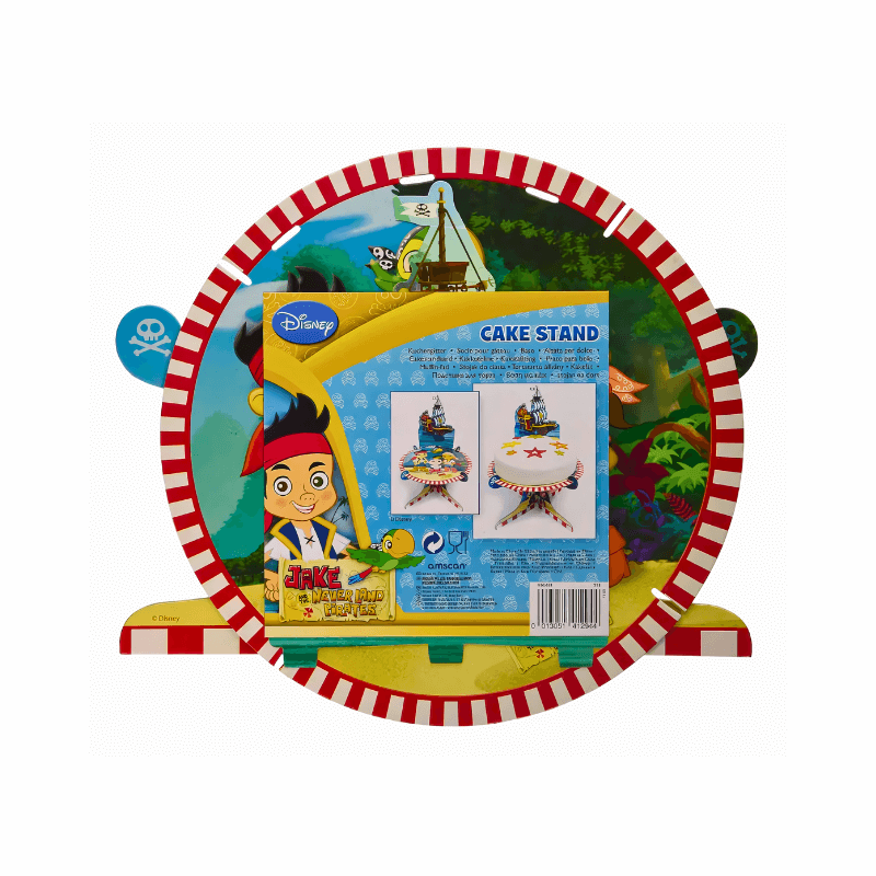 Wholesale Birthday Cake Stand - Jake & The Never Land Pirates - (Case of 12)