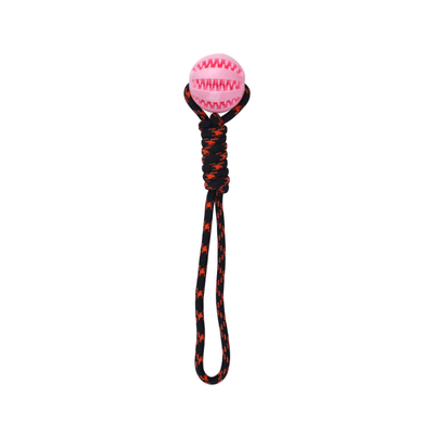 Wholesale Dog Rope Toy With Toy Treat Ball - (Case of 12)