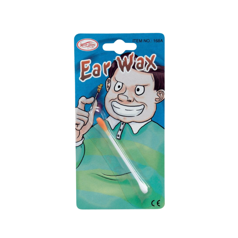 Wholesale Ear Wax on Cotton Bud Prank - (Case of 24)