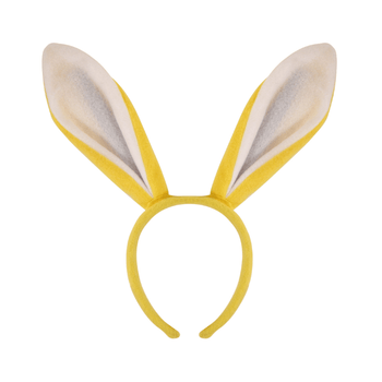Easter Bunny Ears Headband - Yellow