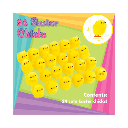 Easter Chicks Set - 24 Pack