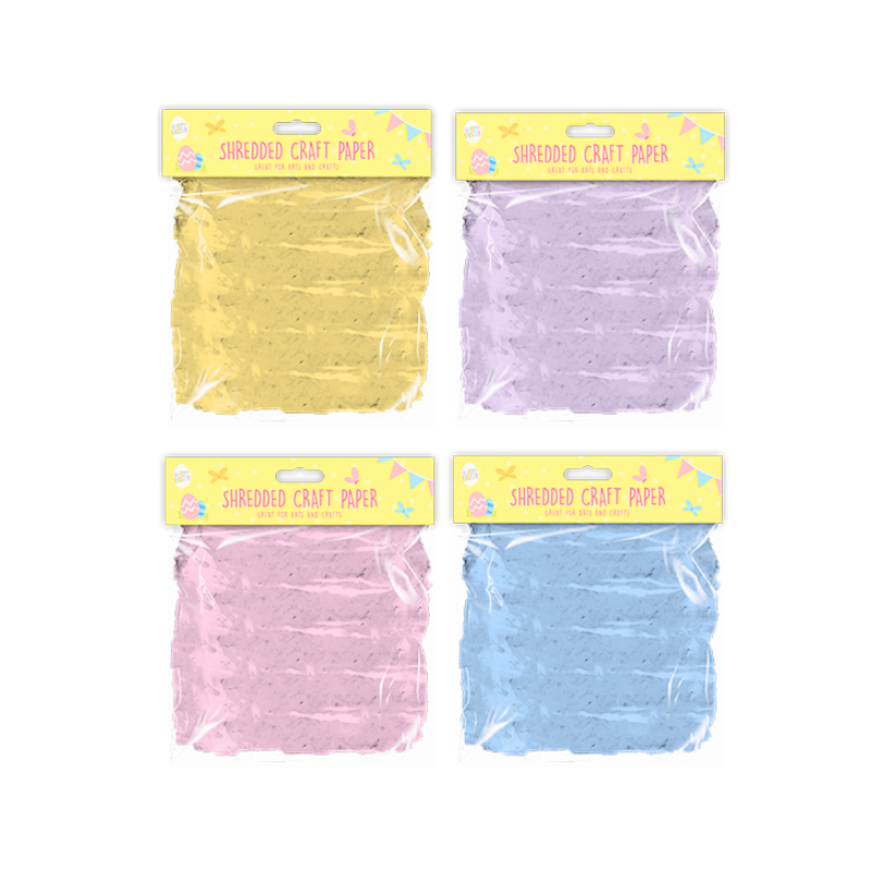 Wholesale Easter Shredded Craft Paper - (Case of 12)