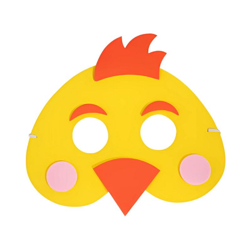 Easter Chicken Children's Face Mask – PoundFun™