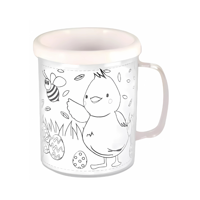 Wholesale Easter Colouring Mug - (Case of 12)