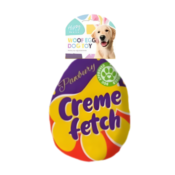 Easter Creme Egg Fetch Dog Toy