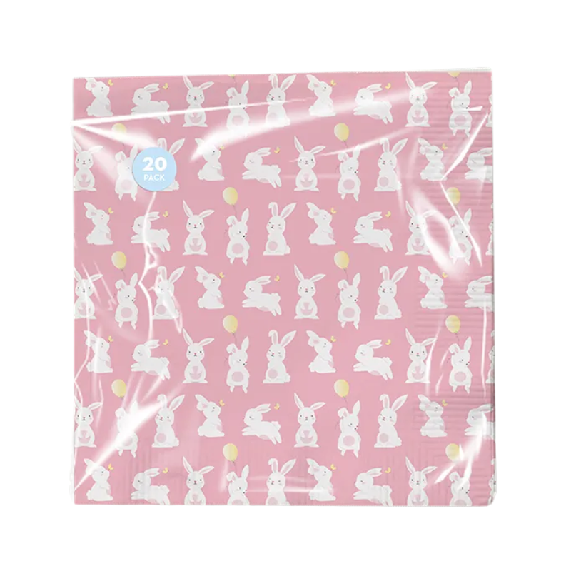 Easter Napkins Easter Bunny