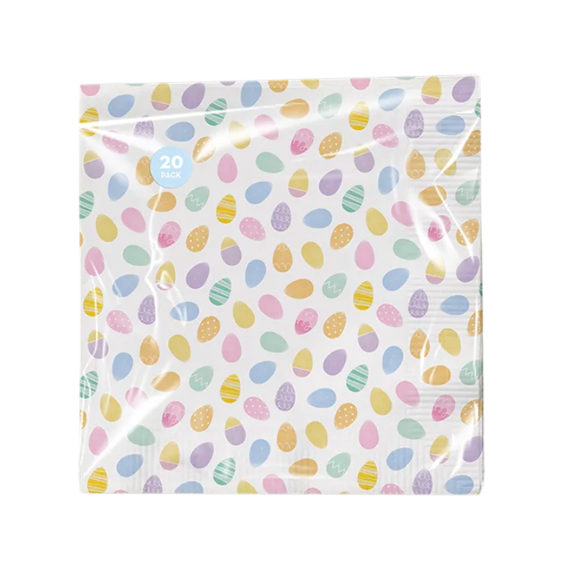 Easter Napkins Easter Eggs