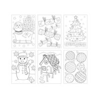 Wholesale Eco-Friendly Christmas Colouring Set - (Case of 12)
