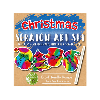 Eco-Friendly Christmas Scratch Art Set