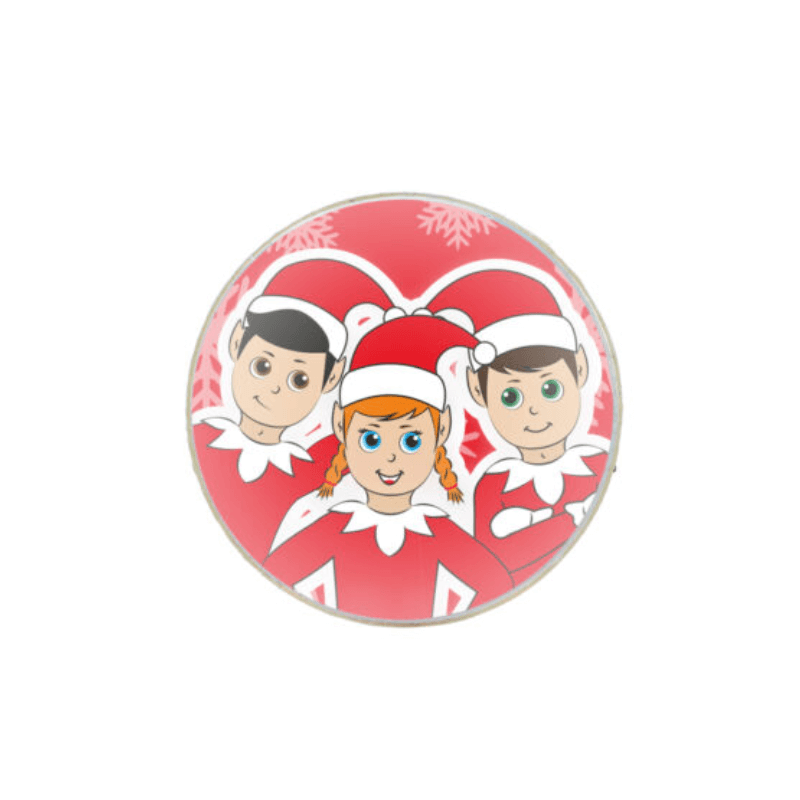 Wholesale Elfin Around Christmas Bouncy Ball - (Case of 48)